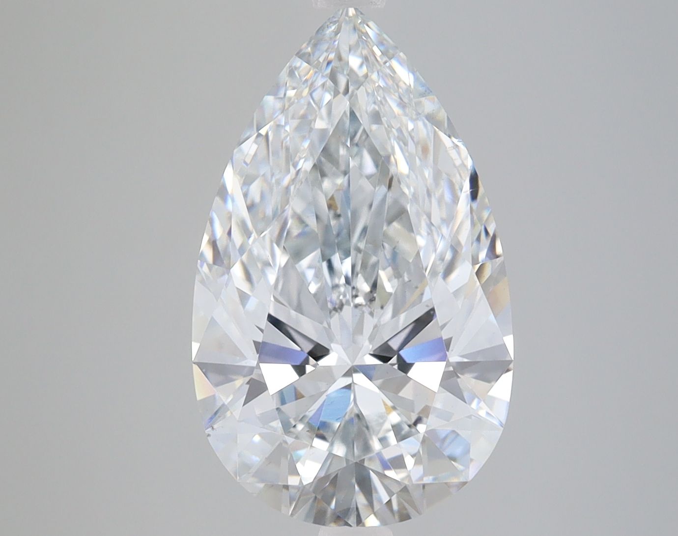 4.14ct Pear F VS2 Lab-Grown Diamond