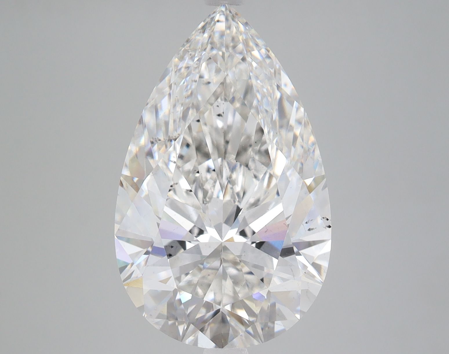 6.22ct Pear F SI1 Lab-Grown Diamond