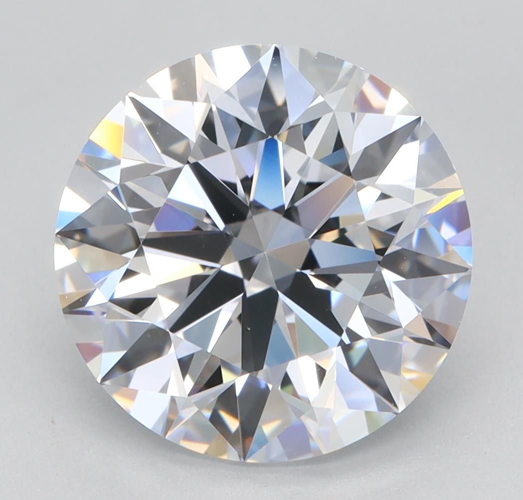 3.54ct Round F IF Lab-Grown Diamond