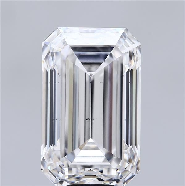 14.21 Carat EMERALD Shape F Colour VS2 Clarity  Cut - White Lab Diamond - 1617151