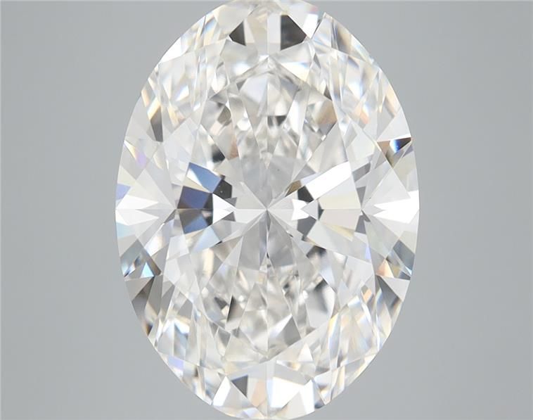 5.26ct Oval F VVS2 Lab-Grown Diamond