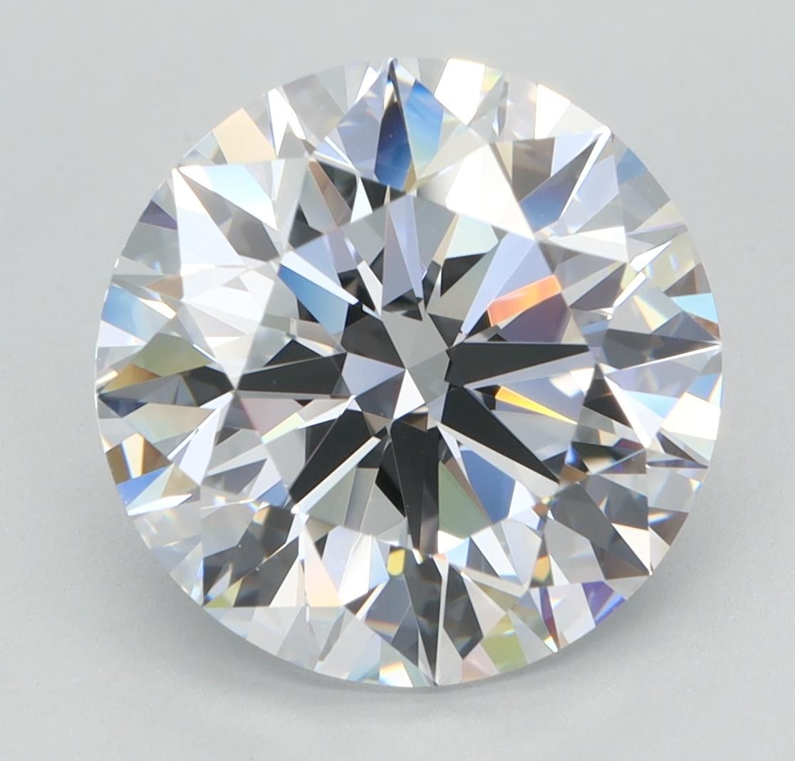 4.17ct Round E VVS2 Lab-Grown Diamond
