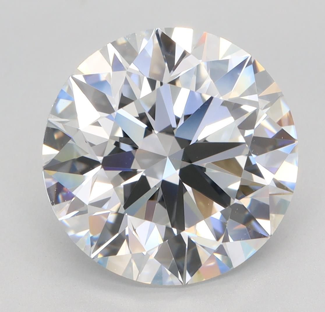 4.14ct Round E VVS2 Lab-Grown Diamond