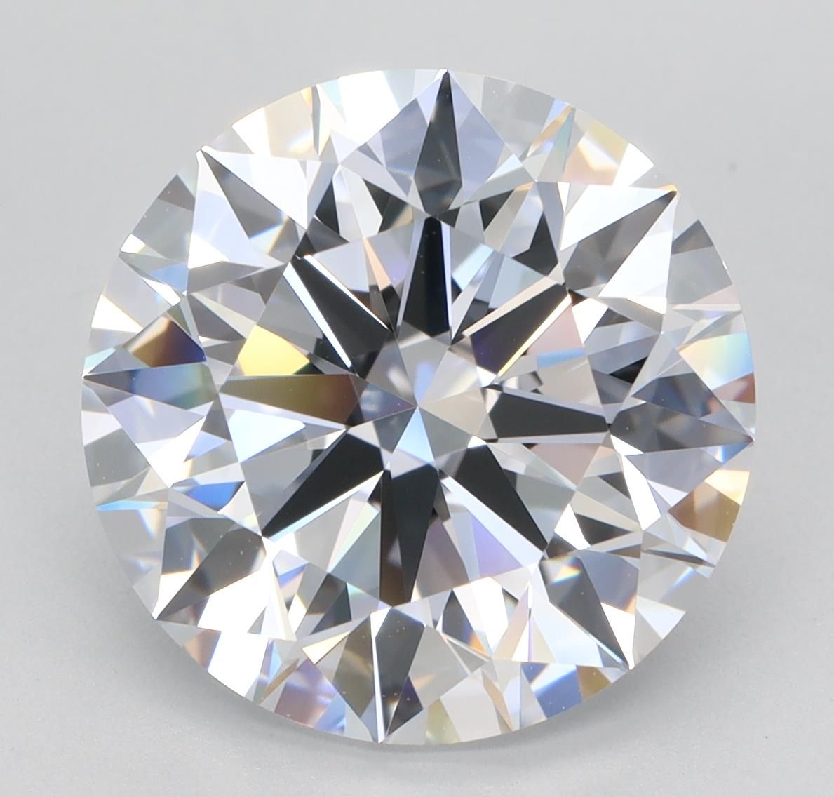 5.3ct Round D VVS2 Lab-Grown Diamond