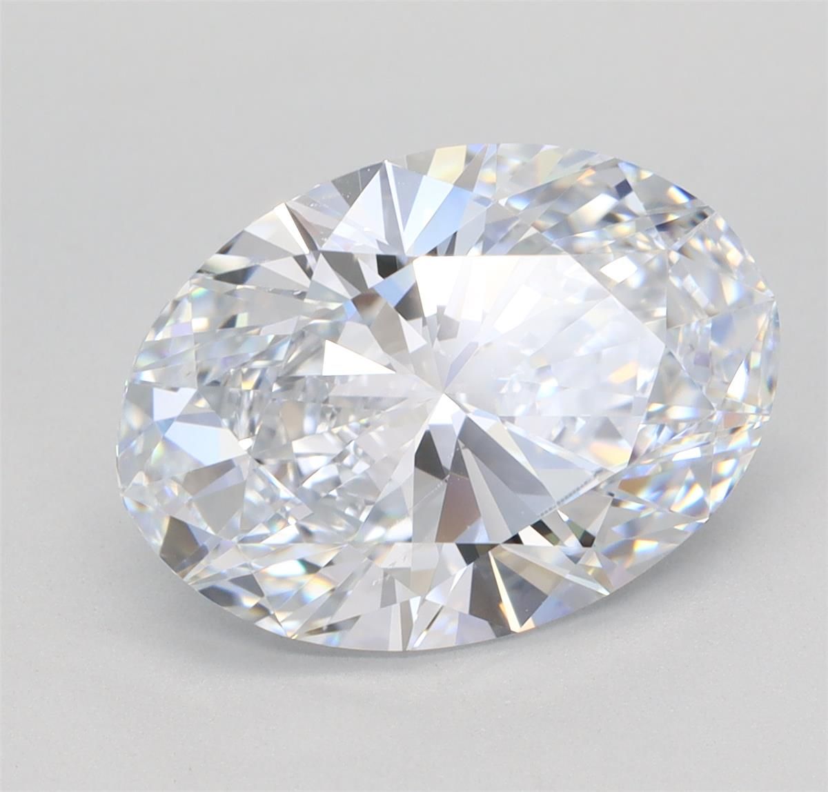4.12ct Oval F VS2 Lab-Grown Diamond