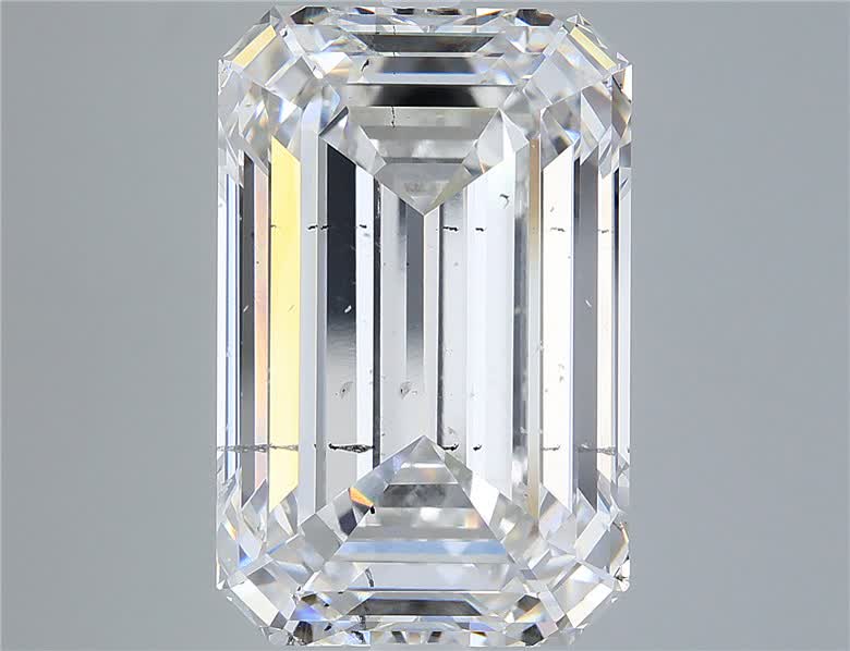 10.01 Carat EMERALD Shape F Colour SI1 Clarity  Cut - White Lab Diamond - 157605