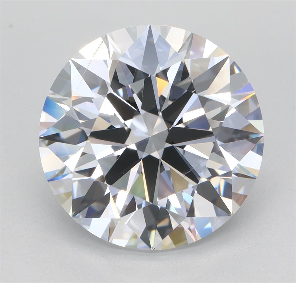 5.13ct Round D SI1 Lab-Grown Diamond