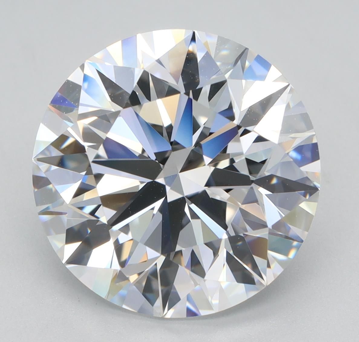 5.19ct Round F VVS2 Lab-Grown Diamond