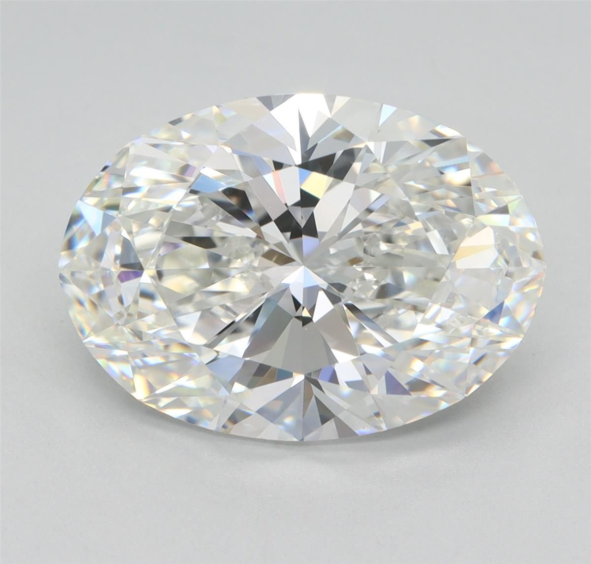 5.02ct Oval F VVS2 Lab-Grown Diamond