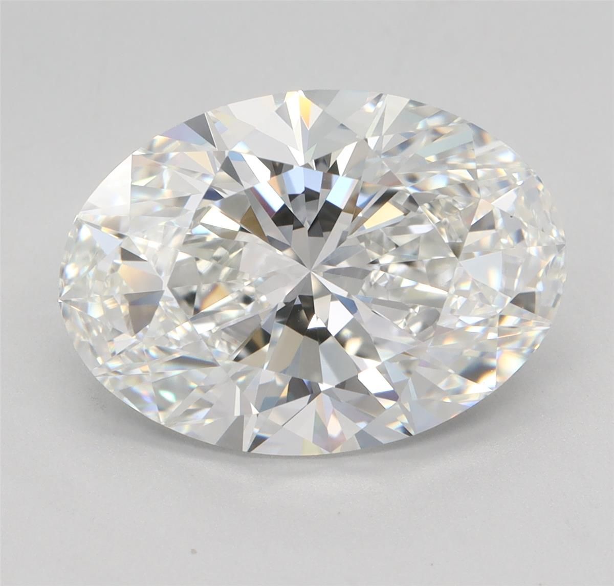 5.01ct Oval F VVS2 Lab-Grown Diamond