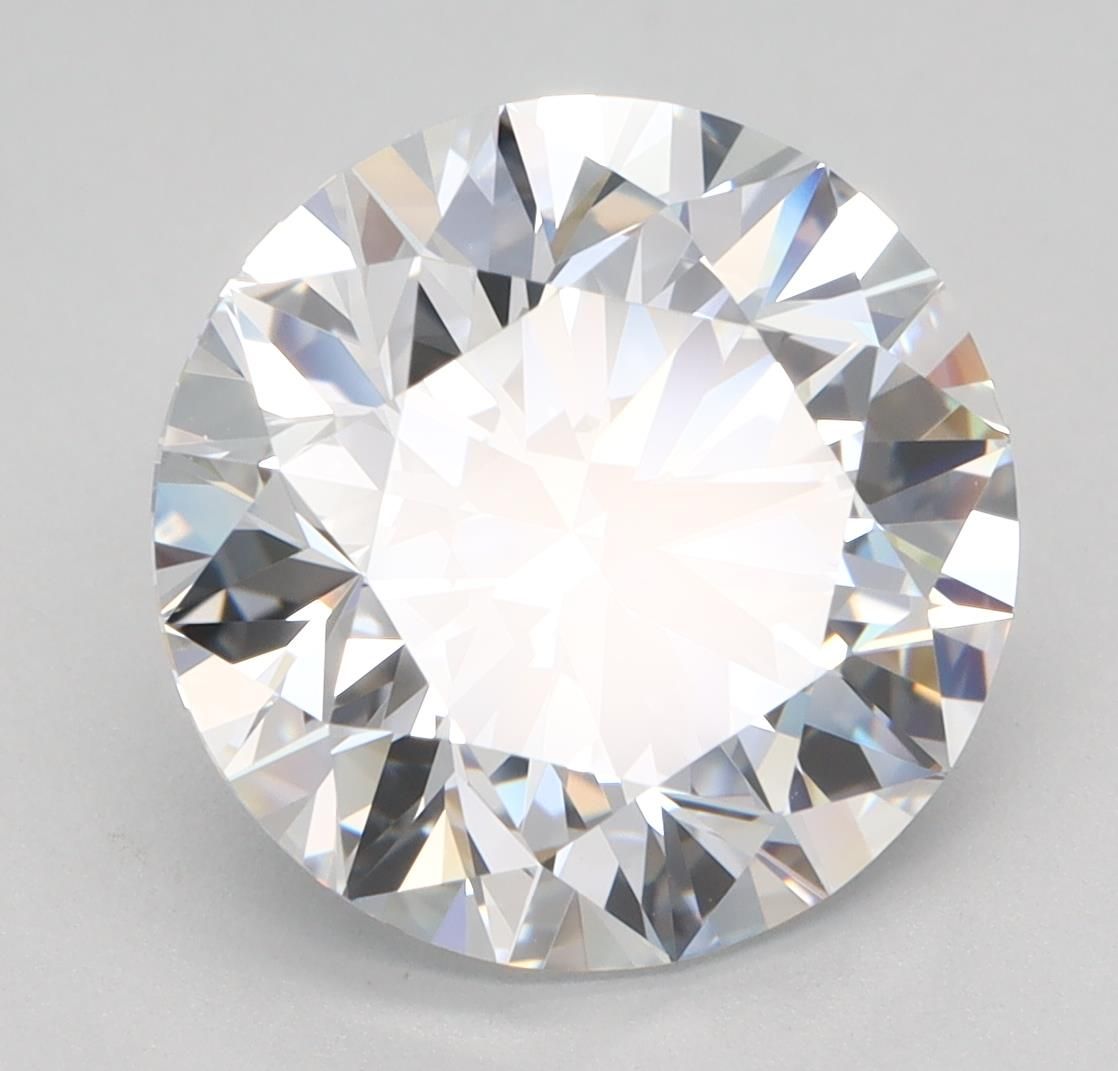 4.08ct Round D VVS2 Lab-Grown Diamond