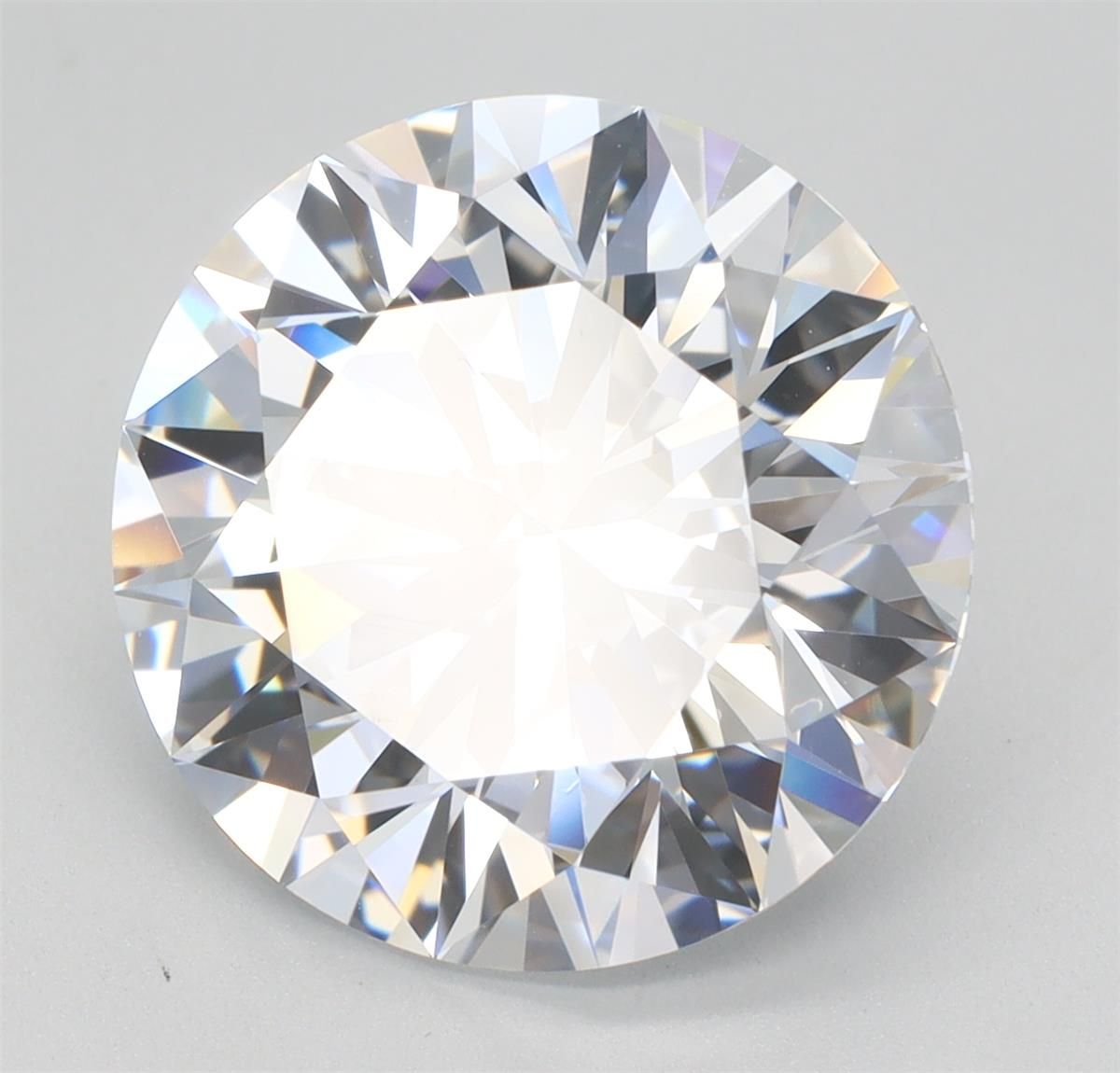 5.46ct Round F VVS2 Lab-Grown Diamond