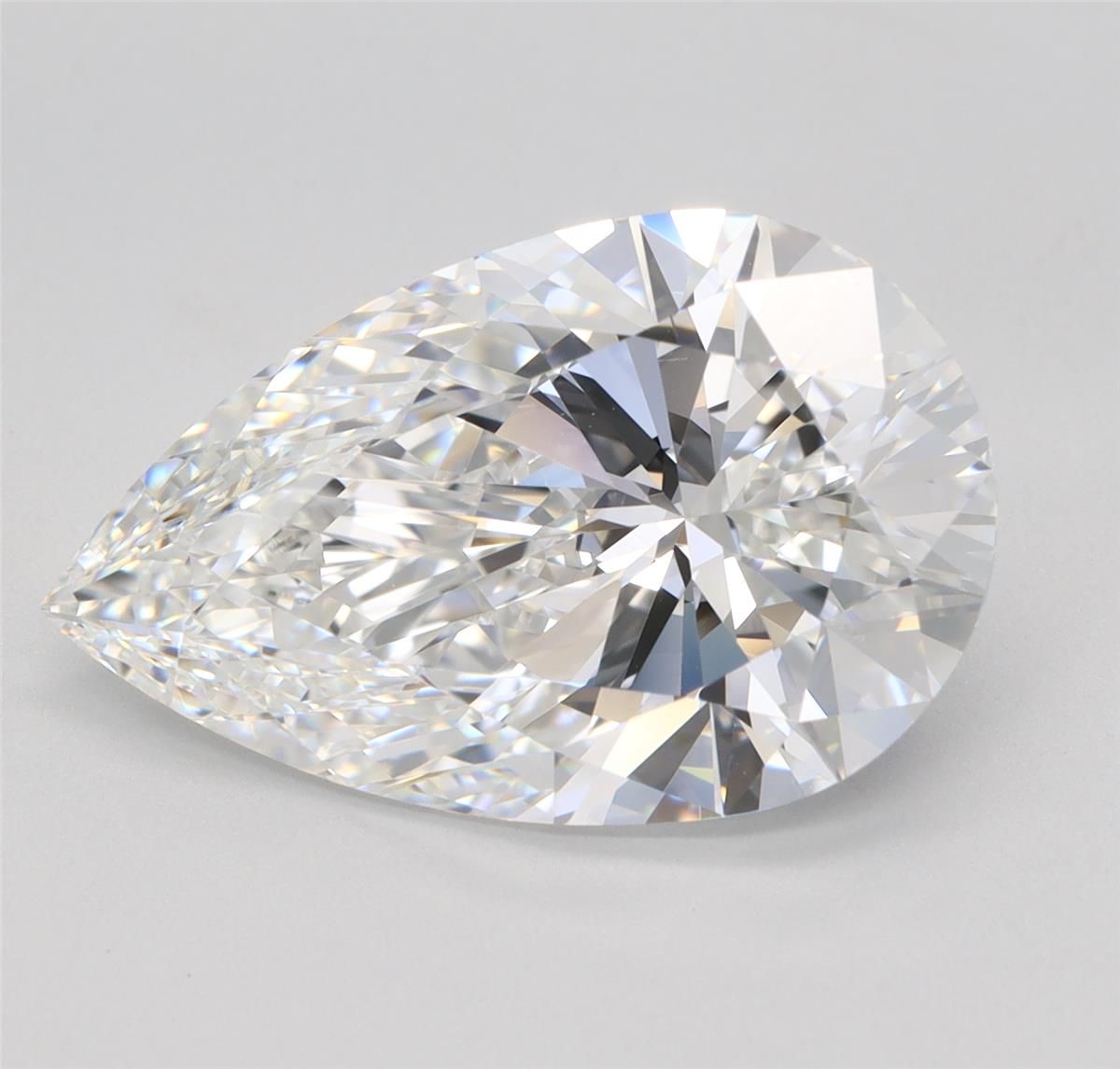 5.28ct Pear E VVS2 Lab-Grown Diamond
