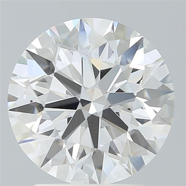 2.63ct Round F VS2 Lab-Grown Diamond