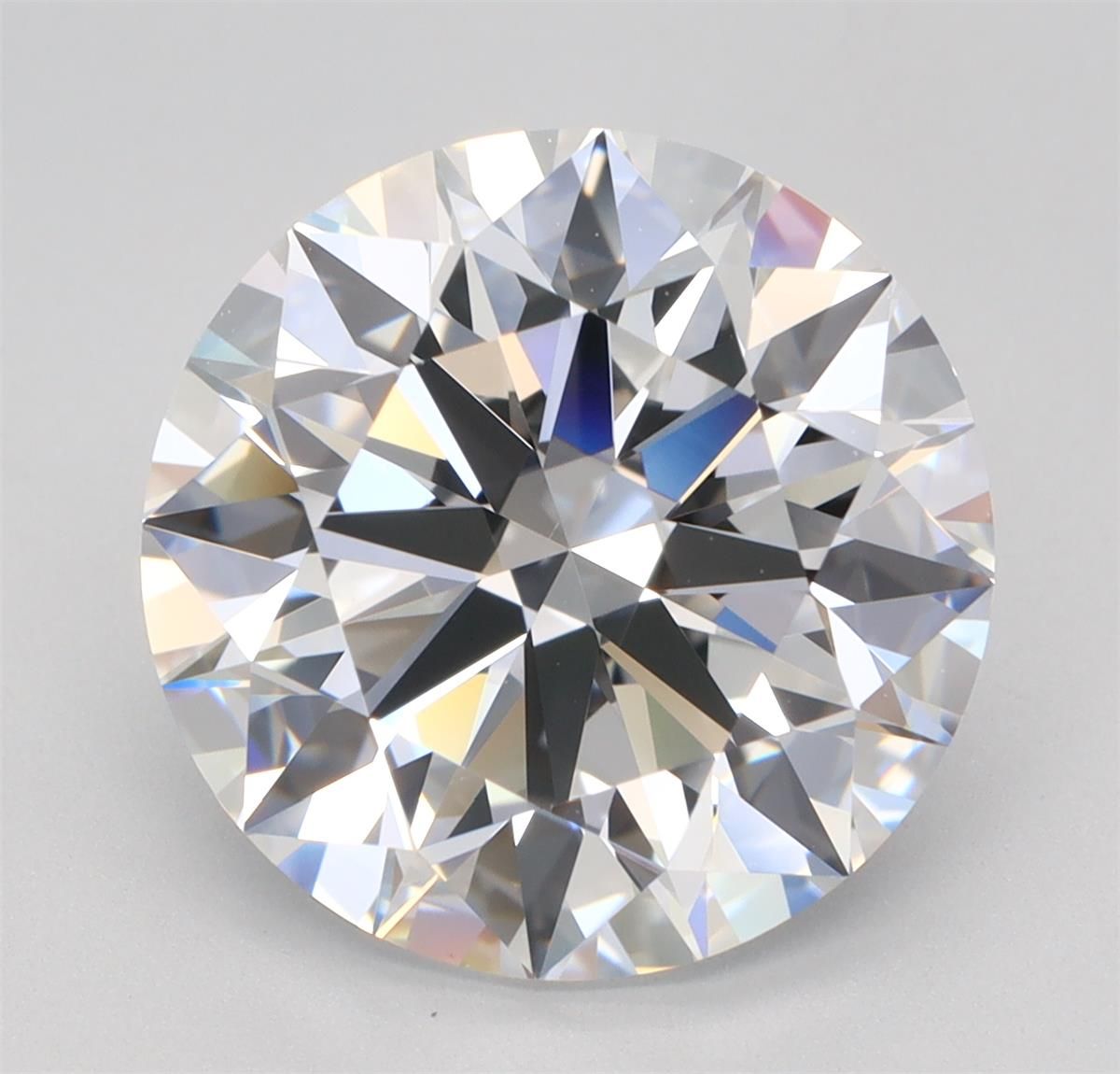 5.2ct Round E VVS2 Lab-Grown Diamond