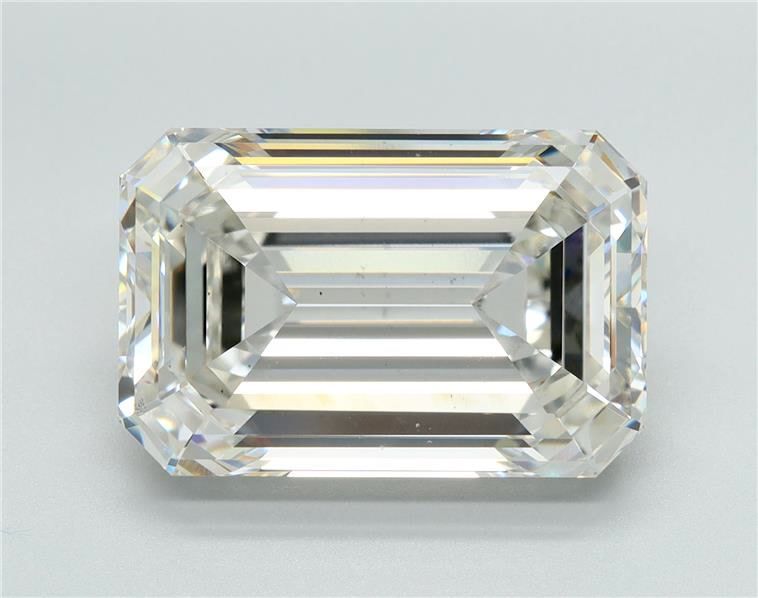 10.09 Carat EMERALD Shape H Colour VS2 Clarity  Cut - White Lab Diamond - 206539