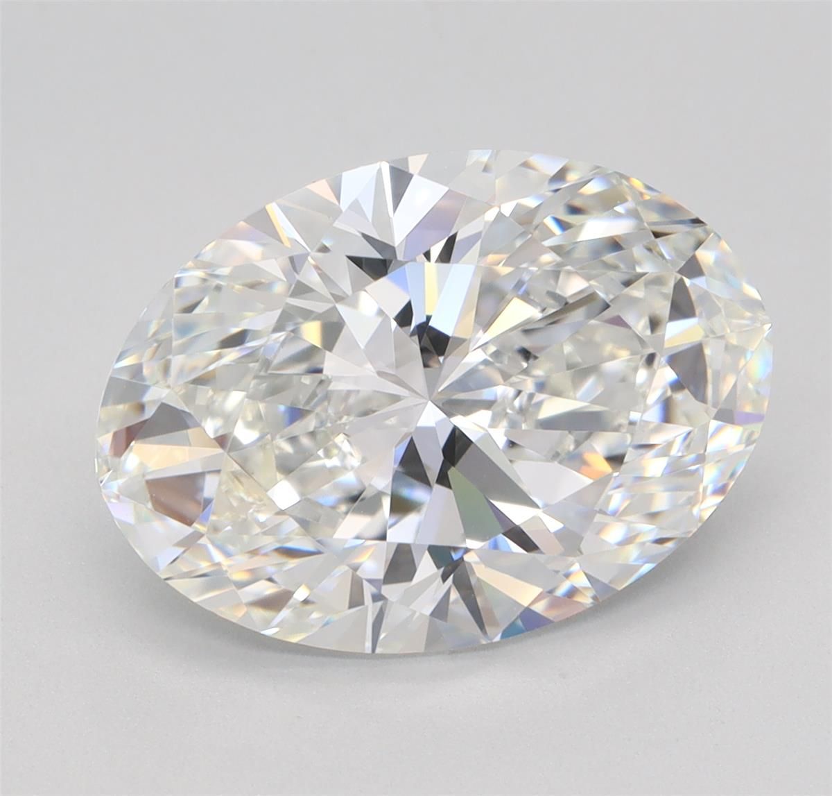 4.29ct Oval F VVS2 Lab-Grown Diamond