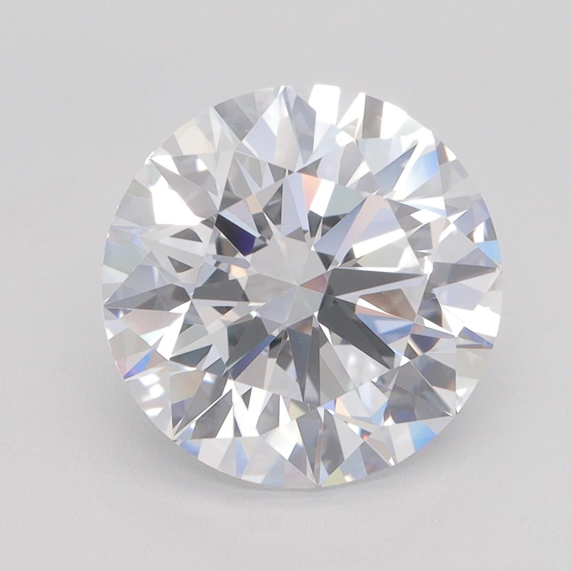 4.19ct Round E VVS2 Lab-Grown Diamond