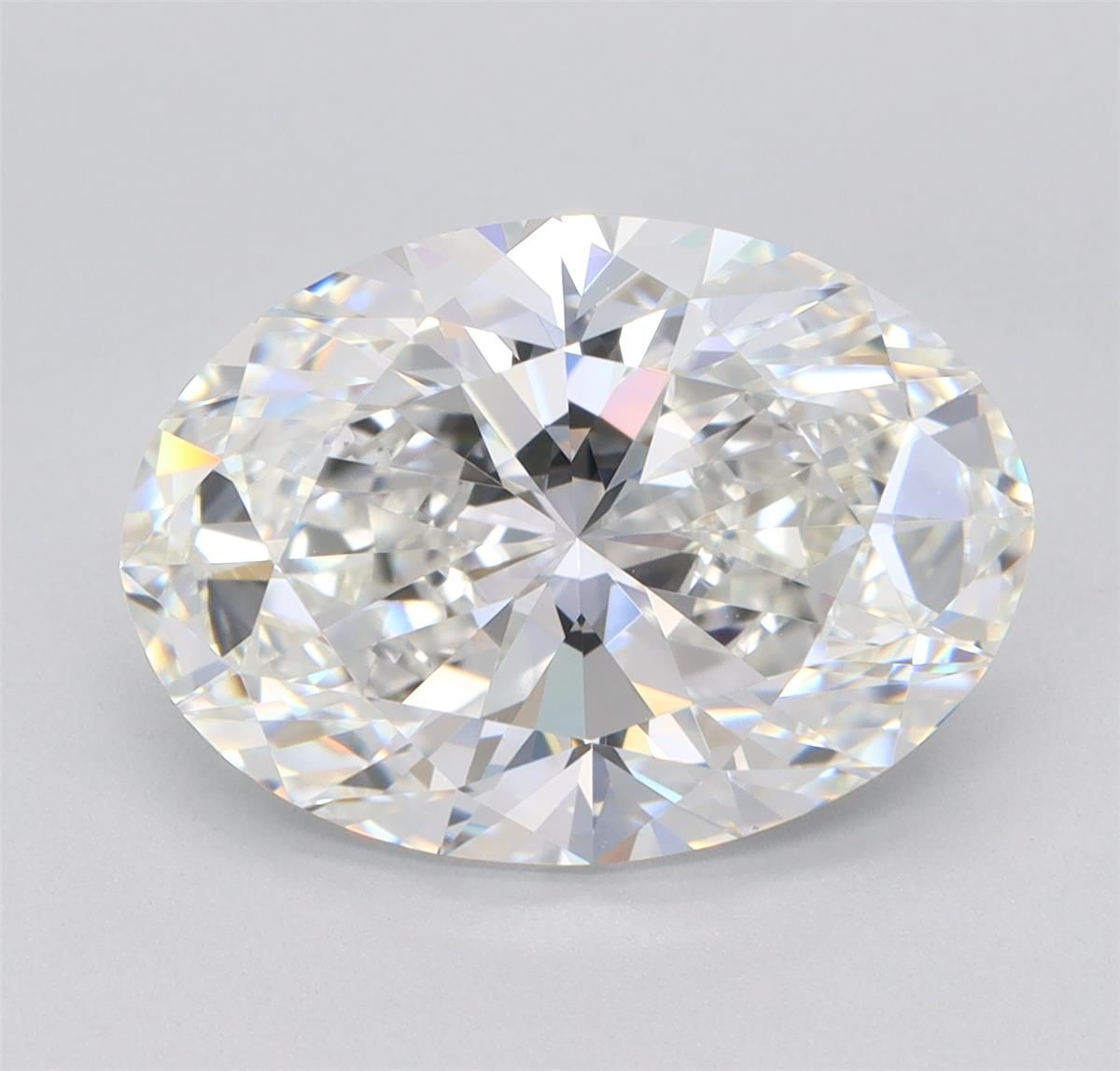 4.01ct Oval F VVS2 Lab-Grown Diamond