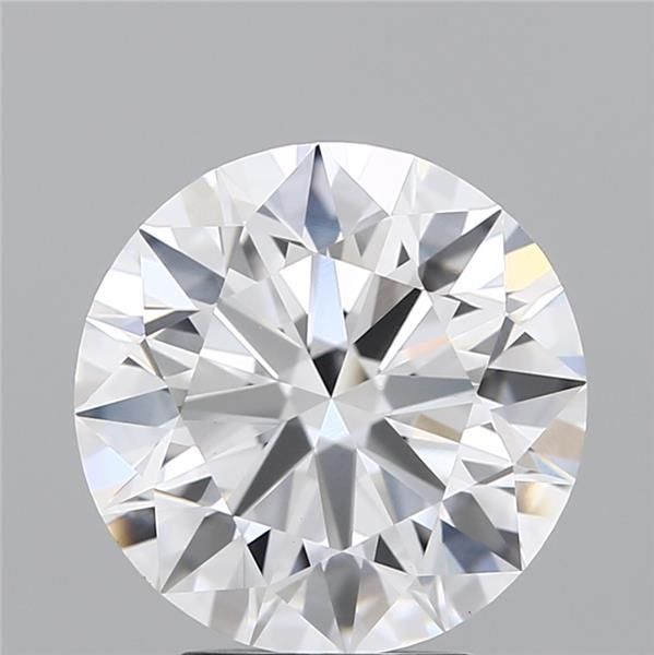 4.29ct Round F VVS2 Lab-Grown Diamond