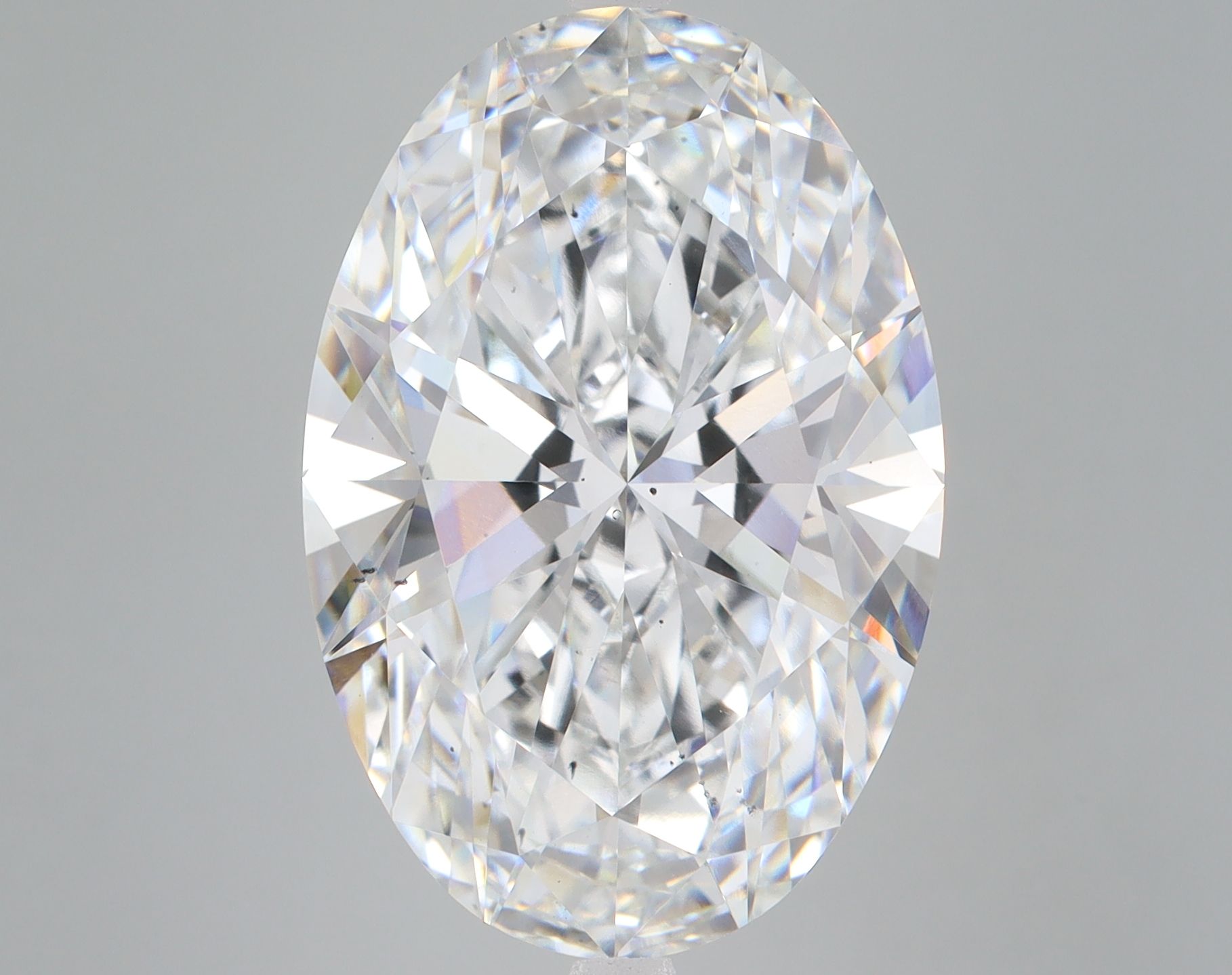 12.63ct Oval F VS2 Lab-Grown Diamond