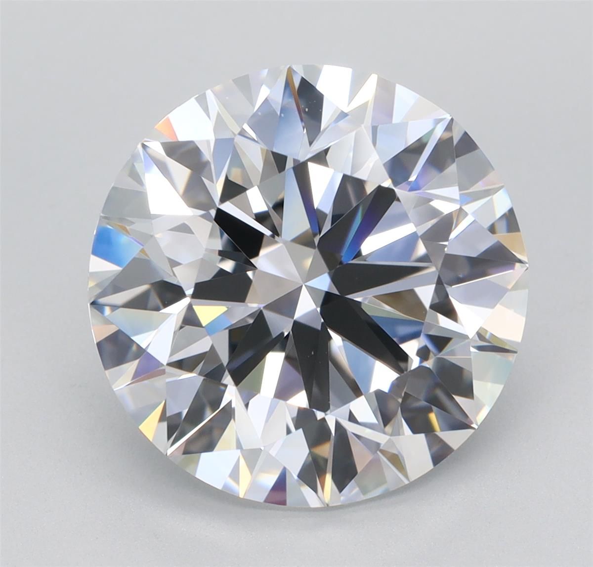 5.68ct Round D IF Lab-Grown Diamond