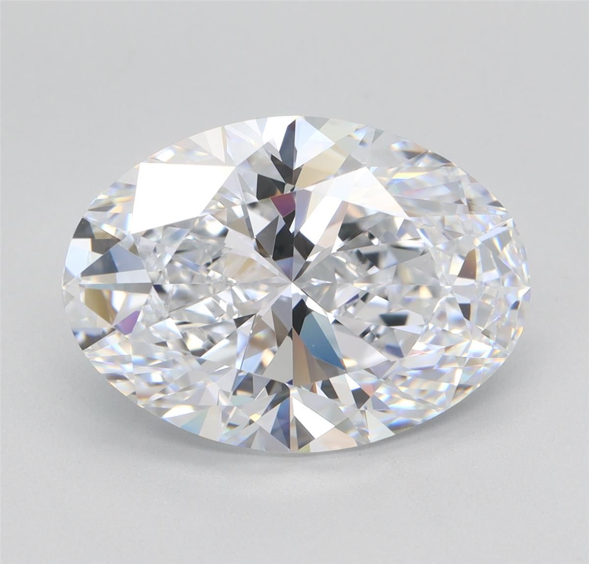 5.15ct Oval E IF Lab-Grown Diamond