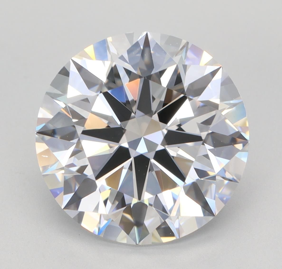4.24ct Round E VVS2 Lab-Grown Diamond