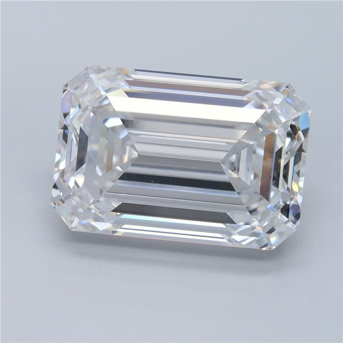 11.31 Carat EMERALD Shape E Colour VS1 Clarity  Cut - White Lab Diamond - 9472