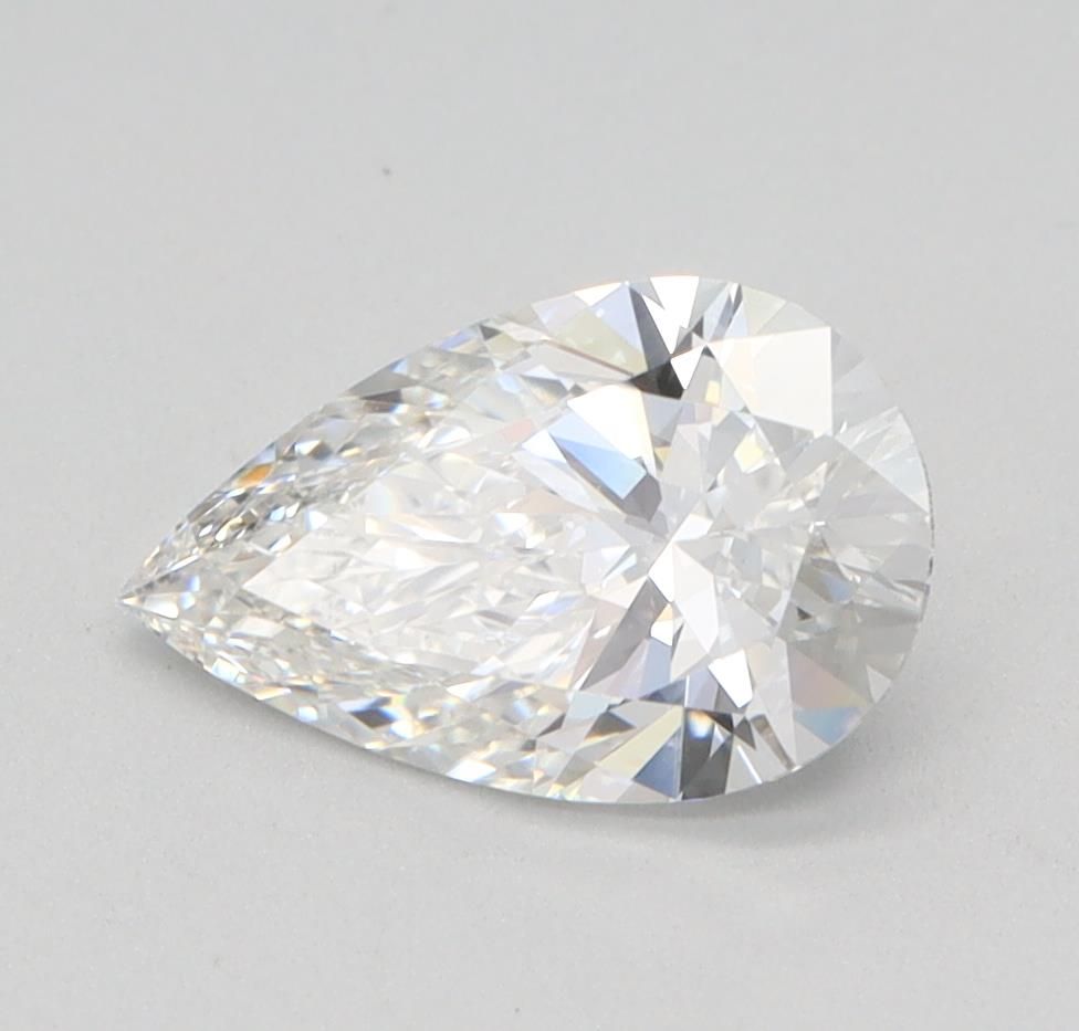 0.96ct Pear F VVS2 Lab-Grown Diamond