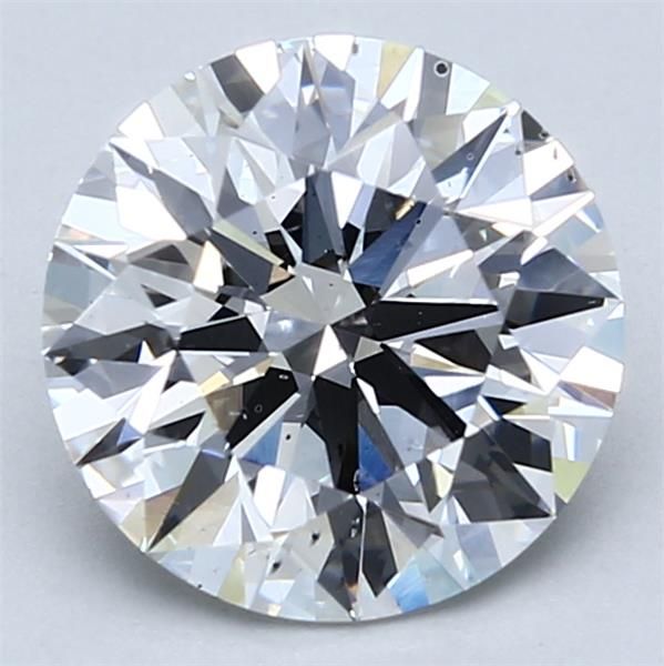 2.77ct Round E SI1 Lab-Grown Diamond