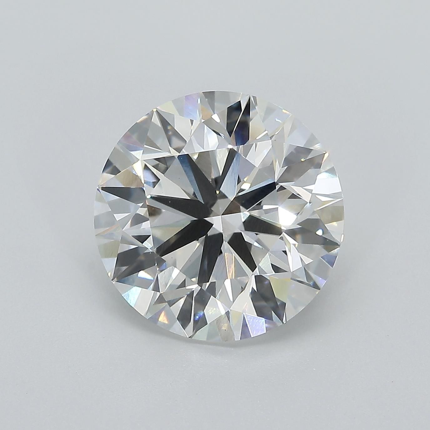 5.67ct Round F VVS2 Lab-Grown Diamond