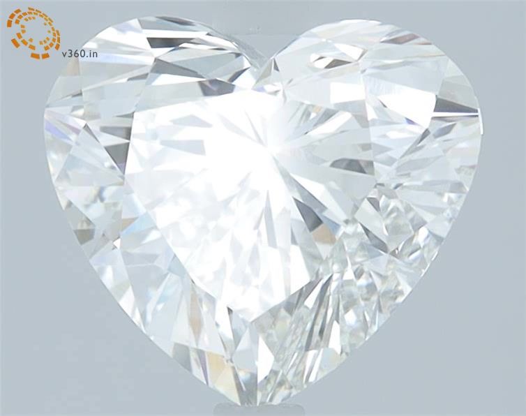 2.76ct Heart F VVS2 Lab-Grown Diamond