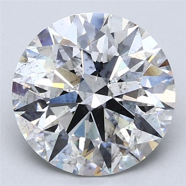 4.17ct Round F SI2 Lab-Grown Diamond