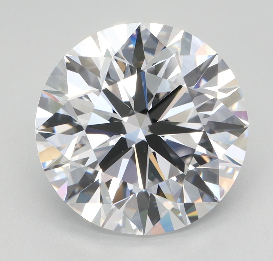 4.01ct Round D VVS2 Lab-Grown Diamond