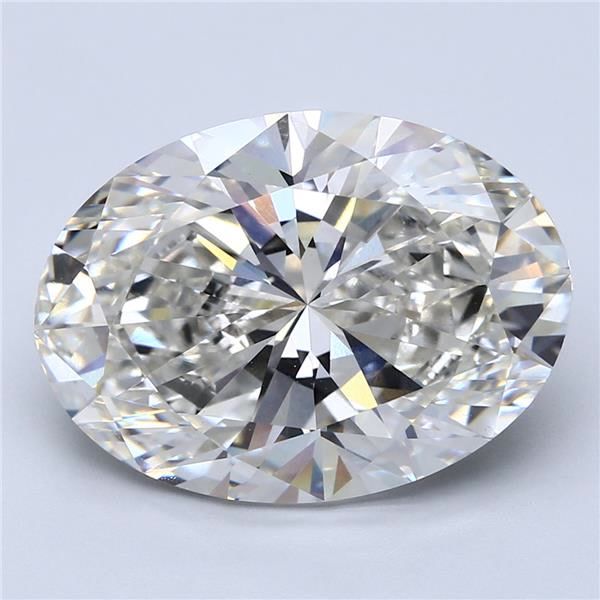 11.01 Carat OVAL Shape H Colour VVS2 Clarity  Cut - White Lab Diamond - 206642
