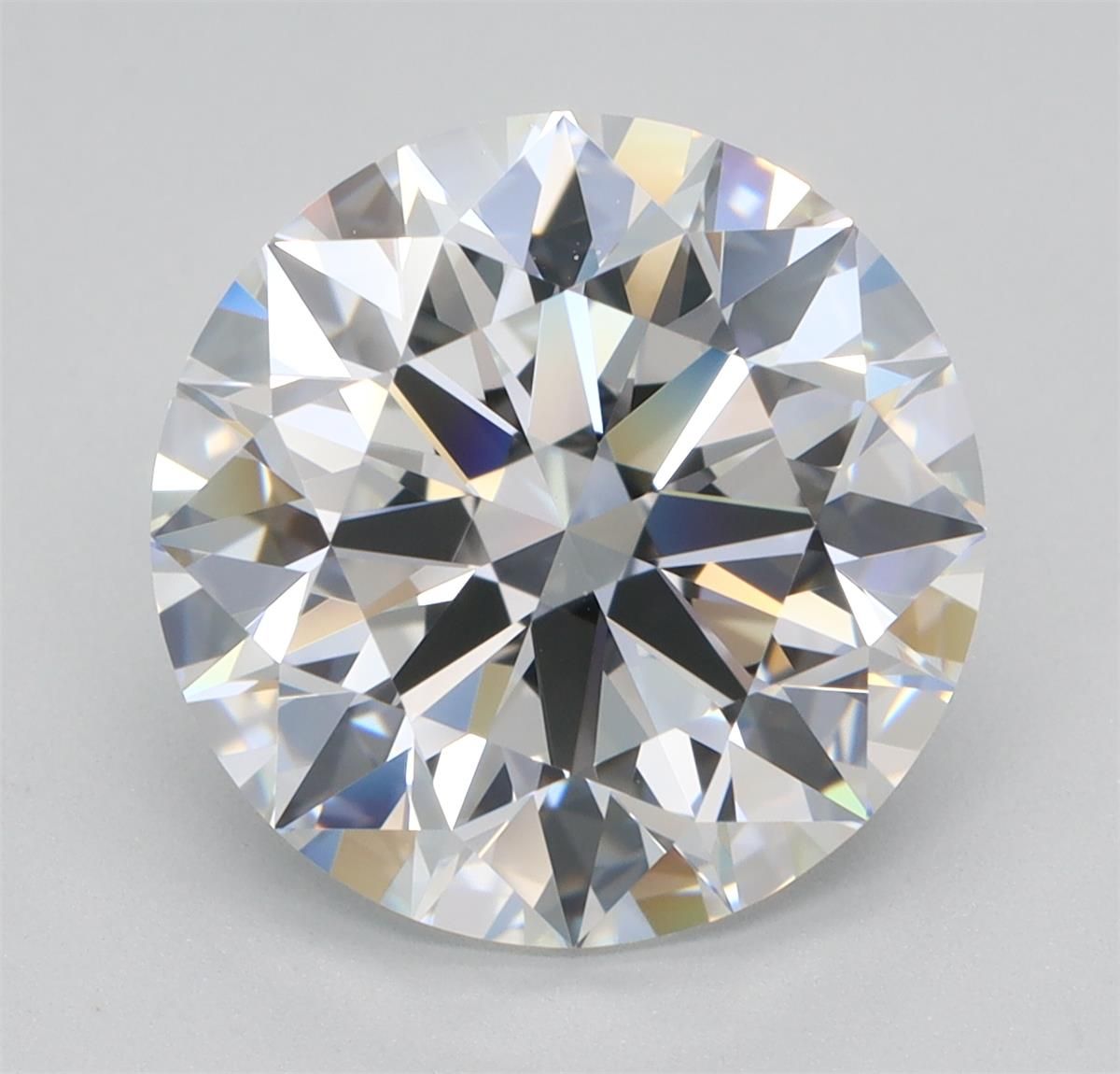 4.31ct Round F VVS1 Lab-Grown Diamond