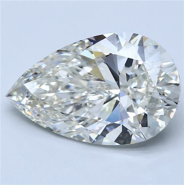 10.01 Carat PEAR Shape H Colour VS1 Clarity  Cut - White Lab Diamond - 206650