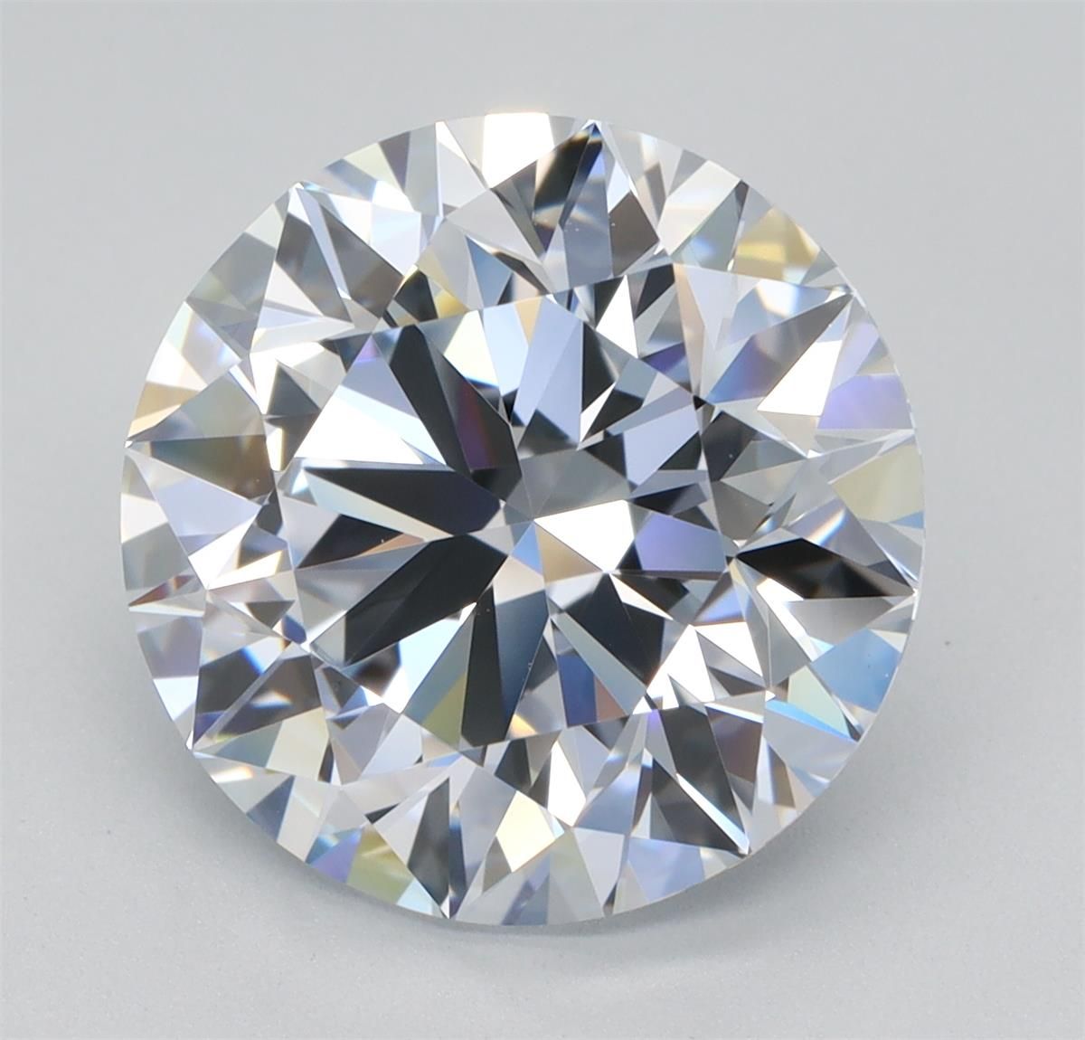4.34ct Round F VVS2 Lab-Grown Diamond
