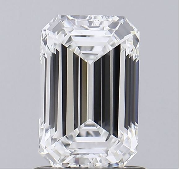 1.06ct Emerald E VVS1 Lab-Grown Diamond