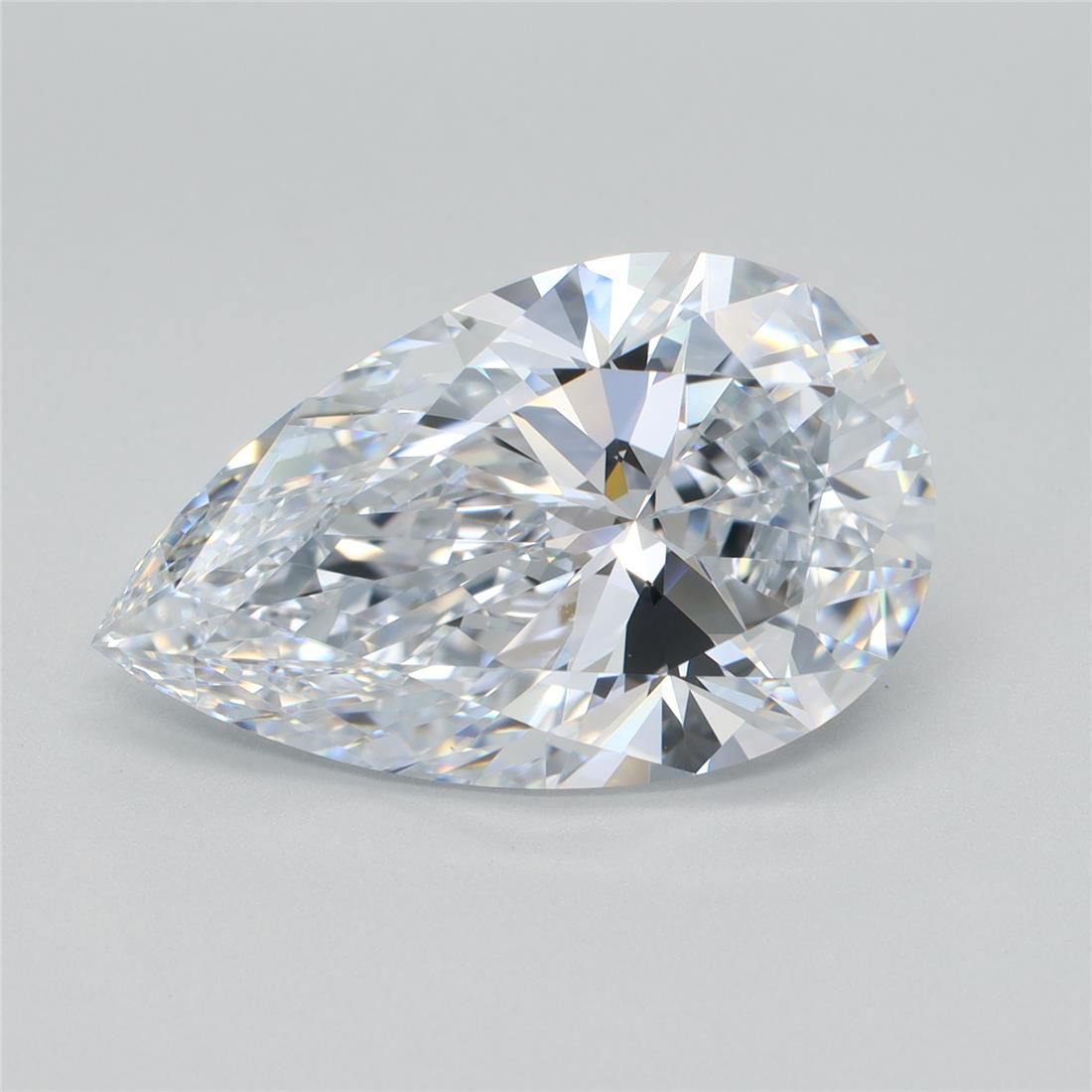 5.11ct Pear F VVS1 Lab-Grown Diamond