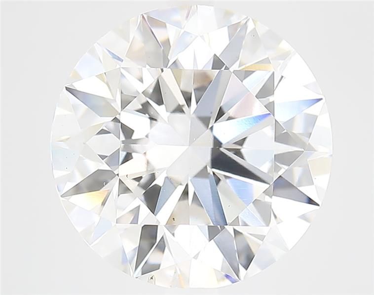6.64ct Round F VS2 Lab-Grown Diamond