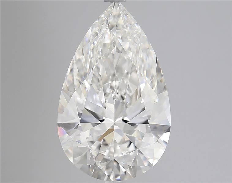 6.2ct Pear F VS1 Lab-Grown Diamond