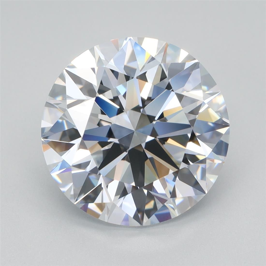 4.02ct Round F VVS2 Lab-Grown Diamond