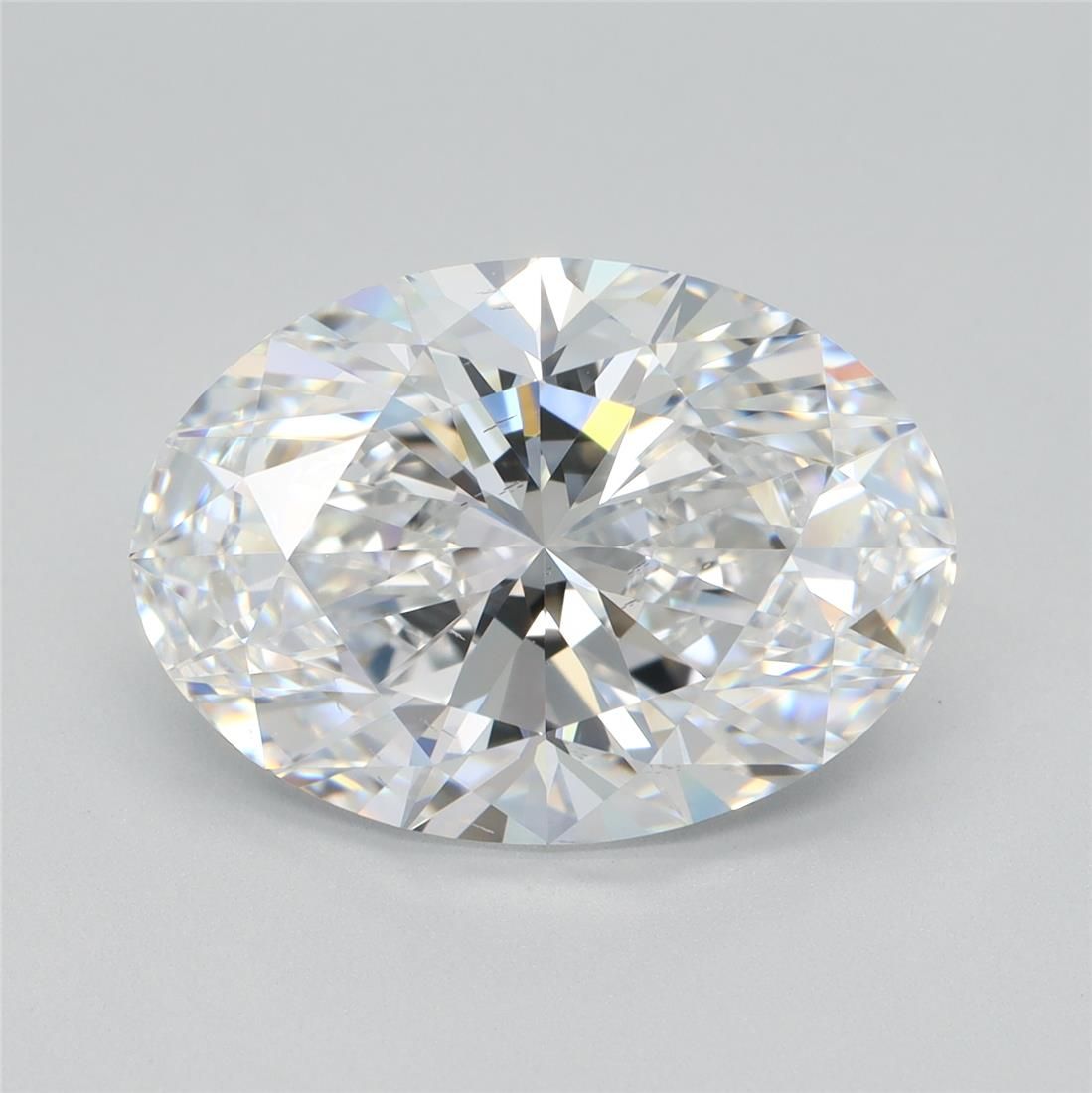 5.01ct Oval D SI1 Lab-Grown Diamond