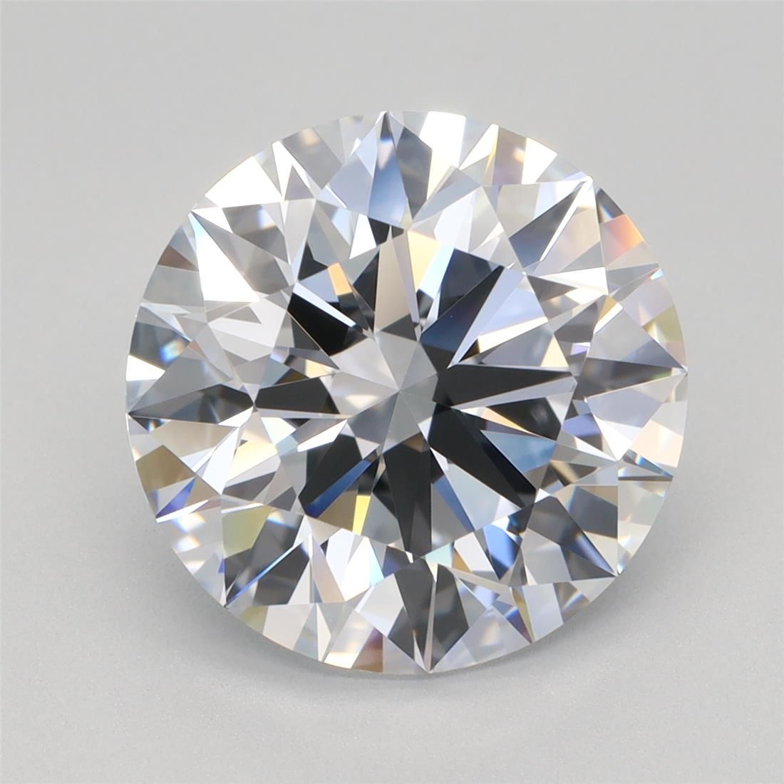 4.02ct Round F VVS2 Lab-Grown Diamond