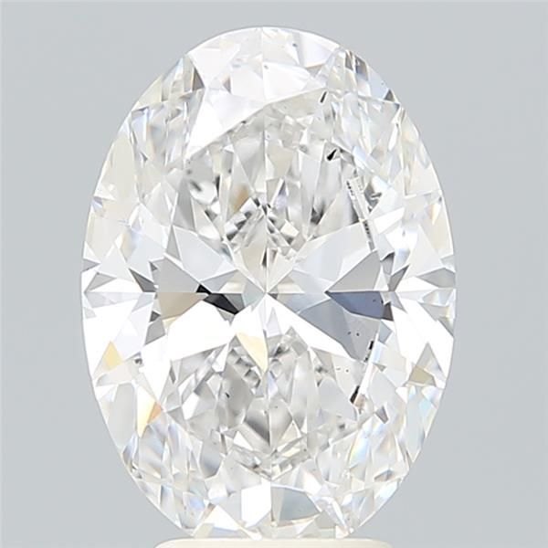 4.18ct Oval F VS2 Lab-Grown Diamond