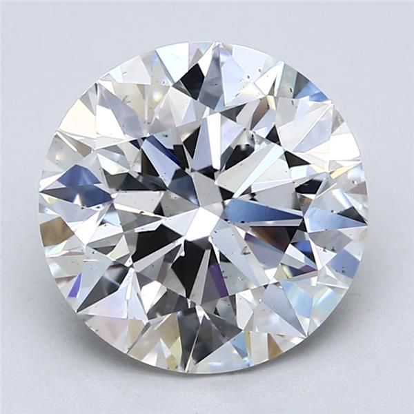 4.52ct Round F SI1 Lab-Grown Diamond