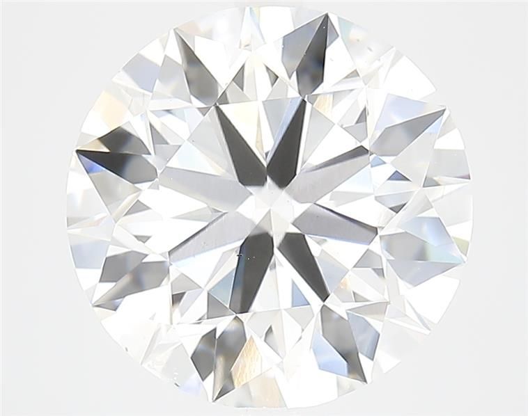 6.57ct Round F VS2 Lab-Grown Diamond