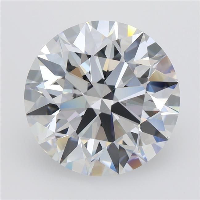 3.73ct Round D IF Lab-Grown Diamond